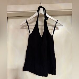 Old Navy Black Halter Top